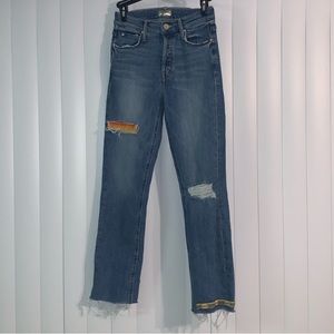 FINAL PRICE Mother Ankle Fray Jeans